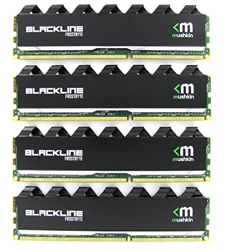 Mushkin Blackline 32 GB (4 x 8 GB) DDR3-1600 CL9 Memory