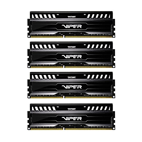 Patriot Viper 3 32 GB (4 x 8 GB) DDR3-1600 CL9 Memory