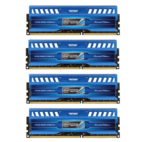 Patriot Intel Extreme Master, Limited Ed 16 GB (4 x 4 GB) DDR3-1866 CL9 Memory