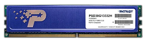 Patriot Signature 8 GB (1 x 8 GB) DDR3-1333 CL9 Memory