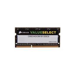 Corsair CMSO4GX3M1B1333C9 4 GB (1 x 4 GB) DDR3-1333 SODIMM CL9 Memory