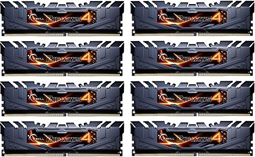 G.Skill Ripjaws 4 128 GB (8 x 16 GB) DDR4-2400 CL14 Memory