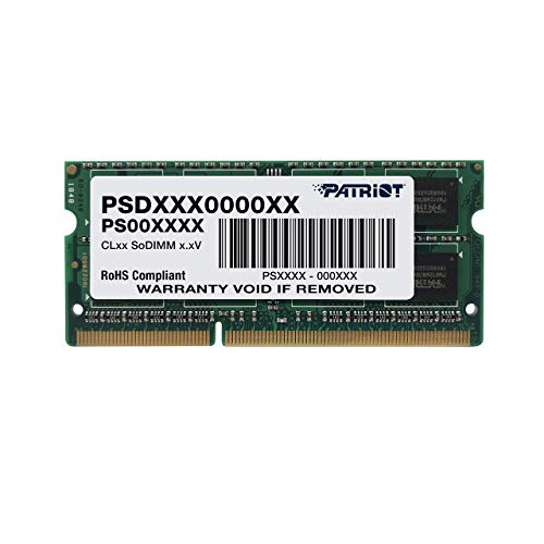 Patriot Signature 4 GB (1 x 4 GB) DDR3-1333 SODIMM CL9 Memory