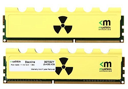 Mushkin Blackline 8 GB (2 x 4 GB) DDR3-2400 CL11 Memory