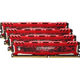 Crucial Ballistix Sport LT 64 GB (4 x 16 GB) DDR4-3200 CL16 Memory