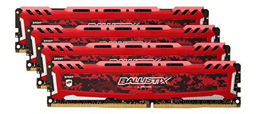 Crucial Ballistix Sport LT 16 GB (2 x 8 GB) DDR4-2400 CL16 Memory