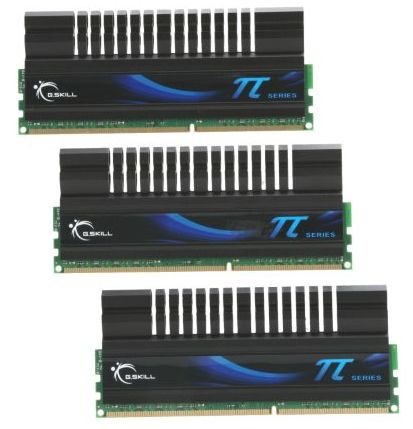 G.Skill F3-12800CL8TU-6GBPI 6 GB (3 x 2 GB) DDR3-1600 CL8 Memory