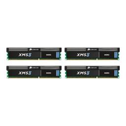 Corsair XMS3 16 GB (4 x 4 GB) DDR3-1600 CL9 Memory