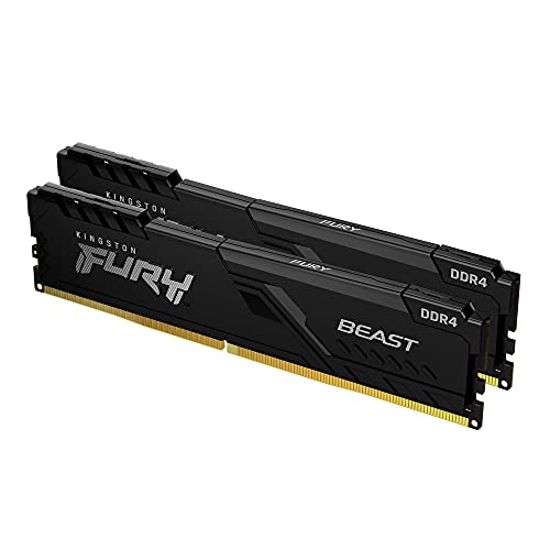 Kingston FURY Beast 16 GB (2 x 8 GB) DDR4-3600 CL17 Memory