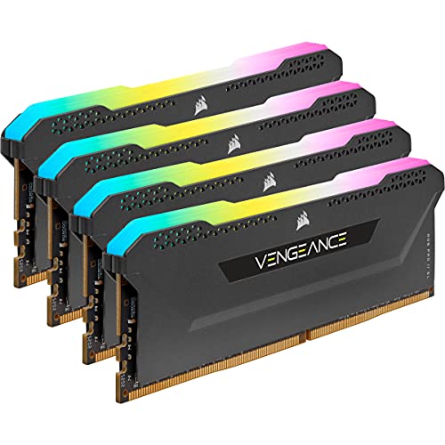 Corsair Vengeance RGB Pro SL 64 GB (4 x 16 GB) DDR4-3600 CL18 Memory