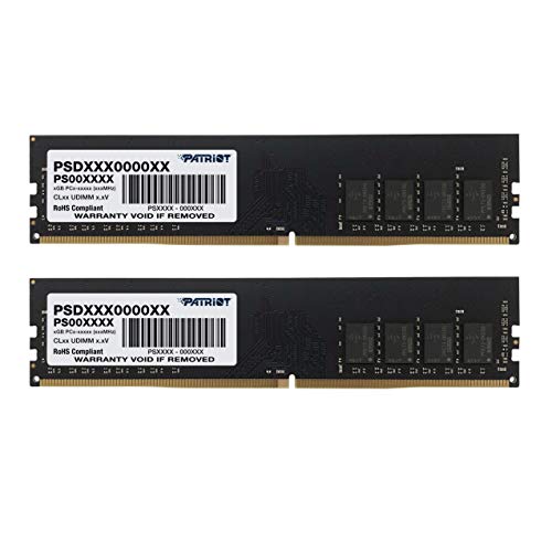 Patriot Signature Line 16 GB (2 x 8 GB) DDR4-3200 CL19 Memory