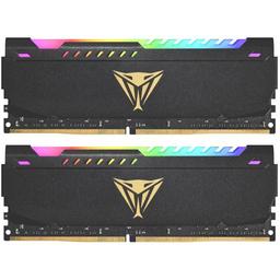 Patriot Viper Steel RGB 64 GB (2 x 32 GB) DDR4-3600 CL20 Memory