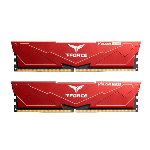 TEAMGROUP T-Force Vulcan 64 GB (2 x 32 GB) DDR5-6400 CL34 Memory