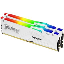 Kingston FURY Beast RGB 32 GB (2 x 16 GB) DDR5-6400 CL32 Memory