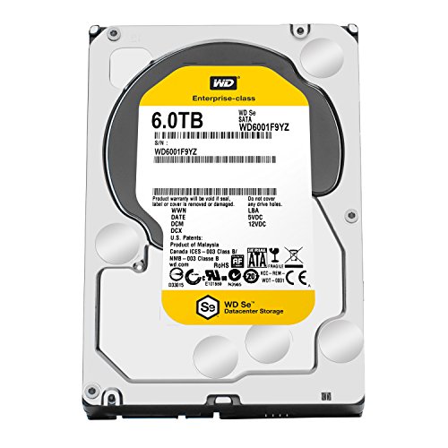 Western Digital RE 6 TB 3.5" 7200 RPM Internal Hard Drive