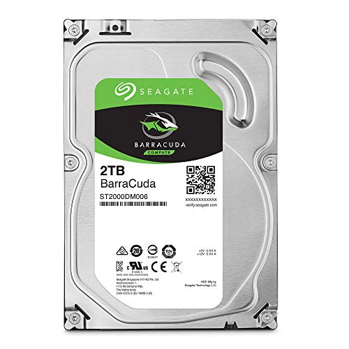 Seagate BarraCuda 2 TB 3.5" 7200 RPM Internal Hard Drive