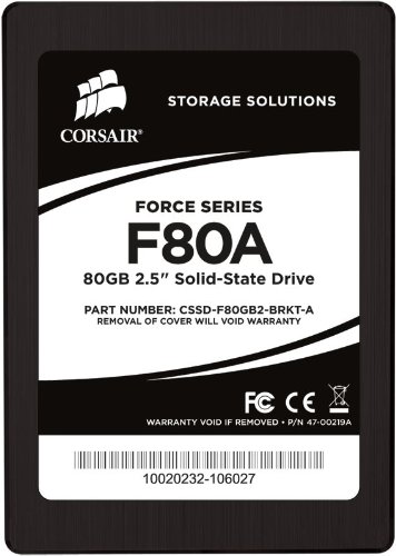 Corsair Force 80 GB 2.5" Solid State Drive