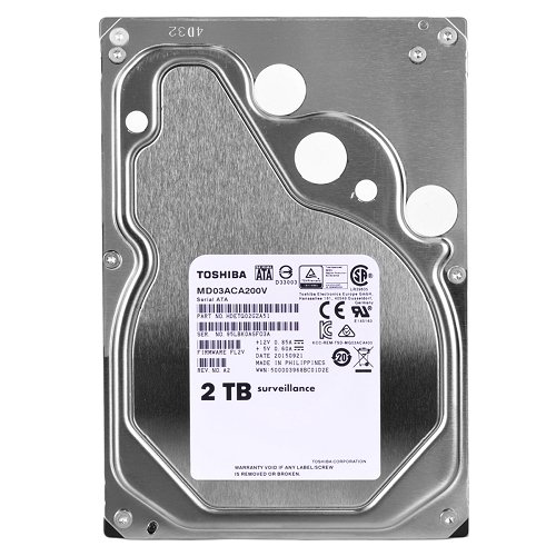 Toshiba MD03ACA-V 2 TB 3.5" 7200 RPM Internal Hard Drive