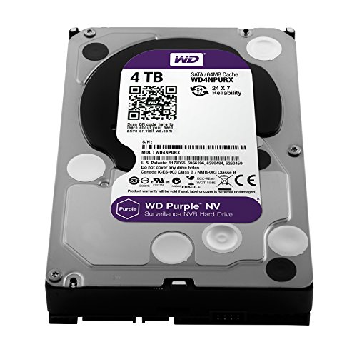 Western Digital Purple NV 4 TB 3.5" 5400 RPM Internal Hard Drive