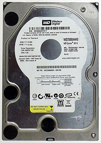 Western Digital Caviar Blue 250 GB 3.5" 7200 RPM Internal Hard Drive