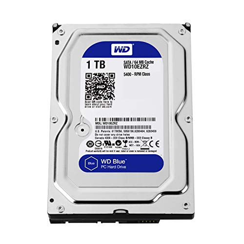 Western Digital Blue 1 TB 3.5" 5400 RPM Internal Hard Drive