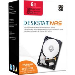 Hitachi Deskstar NAS 6 TB 3.5" 7200 RPM Internal Hard Drive