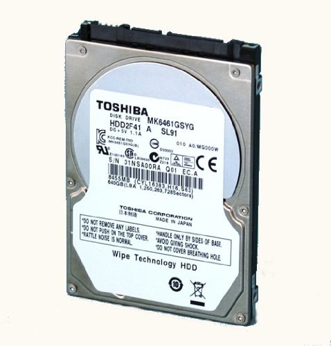 Toshiba MK1661GSYB 160 GB 3.5" 7200 RPM Internal Hard Drive