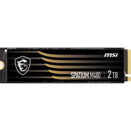 MSI SPATIUM M480 2 TB M.2-2280 PCIe 4.0 X4 NVME Solid State Drive