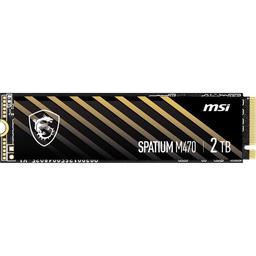 MSI SPATIUM M470 2 TB M.2-2280 PCIe 4.0 X4 NVME Solid State Drive